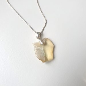 Libyan Desert Glass Pendants