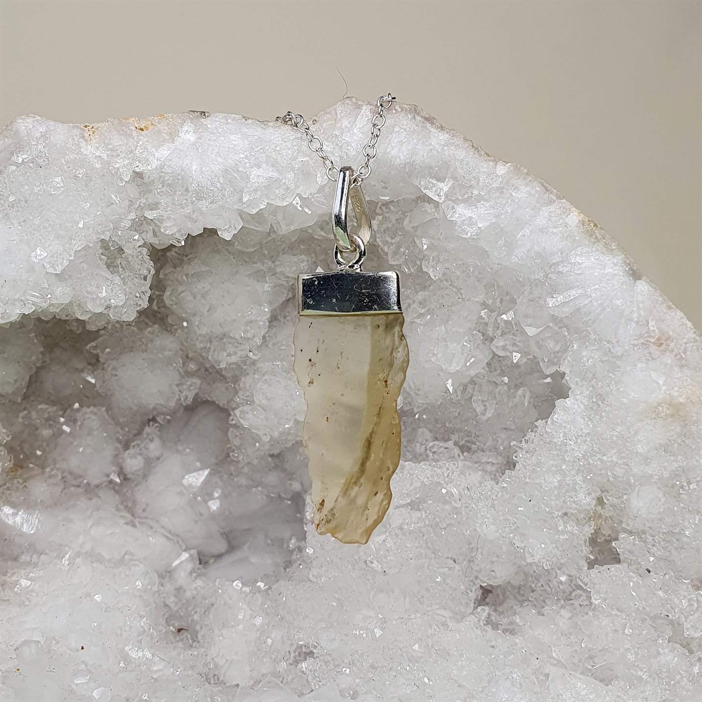 Libyan Desert Glass Pendant Confidence And Potential 2 84grams   20231003 150944 